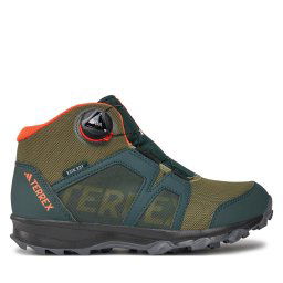 Туристически adidas Terrex Boa Mid Rain.Rdy IF7509 Зелен