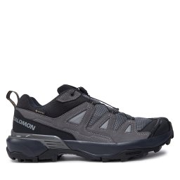 Туристически Salomon X Ultra 360 Leather Gore-Tex L47571400 Сив
