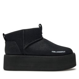 Боти KARL LAGERFELD KL48522S Черен