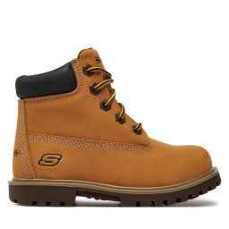 Туристически oбувки Skechers Mitigate 93163L/WTN Кафяв