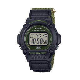 Часовник Casio W-219HB-3AVEF Черен