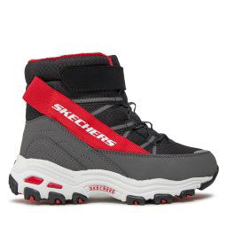 Ботуши Skechers D'Lites 660092L/BKRD Черен