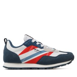 Сникърси Pepe Jeans Foster Boy Print PBS30554 Син