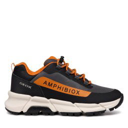 Сникърси Geox J Flexyper Plus Boy J46LCC 0FU50 C9291 M Сив