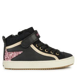 Сникърси Geox J Kalispera Girl J944GM 054GN C9231 D Черен