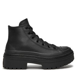 Зимни обувки Converse Chuck Taylor All Star Lugged Heel Leather Platform A10369C Черен