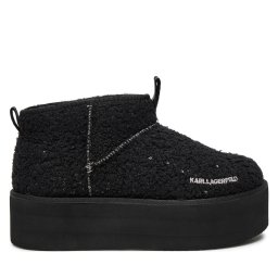 Боти KARL LAGERFELD KL48522W Черен