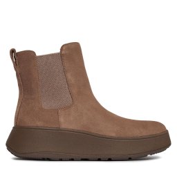 Боти тип челси FitFlop F-Mode GR7-A76 Сив