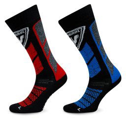 Комплект 2 чифта чорапи за ски Rossignol Thermotech 2P RLMMX04 Черен