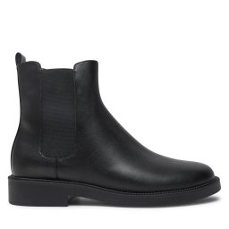 Боти тип челси MICHAEL Michael Kors Hazel Chelsea Bootie 40F4HZMEEL Черен