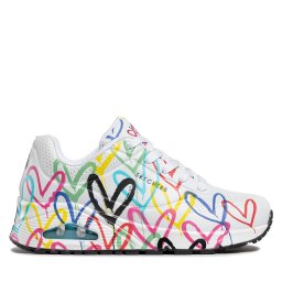 Сникърси Skechers Uno Spread The Love 55507/WMLT Бял