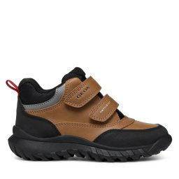 Зимни обувки Geox J Simbyos Boy B Abx J46L0B 0MEMS C0034 D Кафяв
