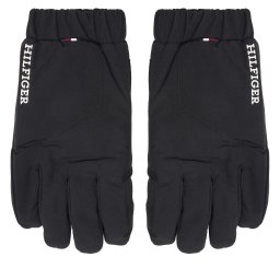 Мъжки ръкавици Tommy Hilfiger Th Monotype Quilt AM0AM12829 Черен