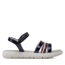 Сандали Tommy Hilfiger Stripes Velcro T4A2-32771-1372 S Тъмносин