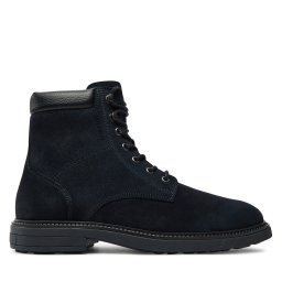 Ботуши Tommy Hilfiger Outdoor Suede FM0FM05193 Тъмносин