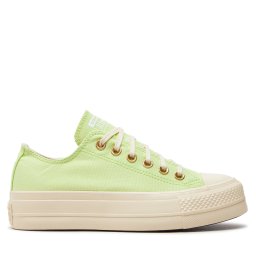 Кецове Converse Chuck Taylor All Star Lift Platform Ox A09913C Зелен