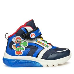 Сникърси Geox J Ciberdron Boy J46LBJ 054FU C4226 DD Тъмносин