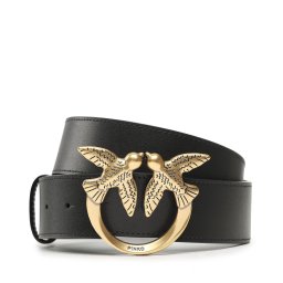 Колан PINKO Love Berry H4 Belt PE 23 PLT01 100120 A0F1 Черен