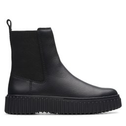 Боти тип челси Clarks Torhill Maple 26173858 Черен