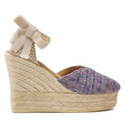 Еспадрили Manebi Acapulco Heart-Shaped Wedge Espadrilles G 0.6 WH Розов