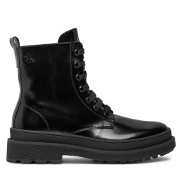 Туристически oбувки Calvin Klein Jeans Lace-Up Bootie V4A5-81031-1453 S Черен