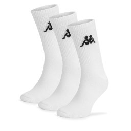 Дълги чорапи Kappa Z4448_AW24 (3-PACK) Бял
