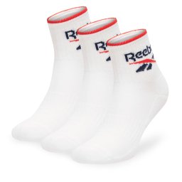 Дълги чорапи Reebok R0362-SS24 (3-pack) Бял