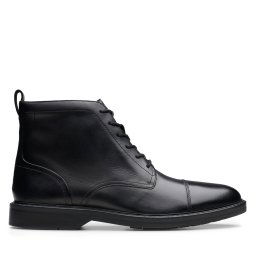 Ботуши Clarks Aldwin Cap 26179732 Черен