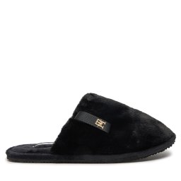 Пантофи Tommy Hilfiger Trenerzy Confort Home FW0FW08138 Черен