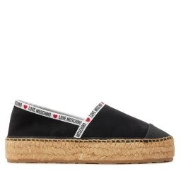Еспадрили LOVE MOSCHINO JA10553G0IIG0000 Черен