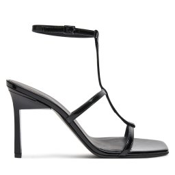 Сандали Calvin Klein Heel Gladi Sandal 90 Pat HW0HW02312 Черен