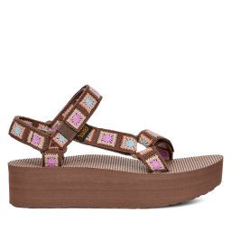 Сандали Teva Flatform Universal Crochet 1150210 Кафяв