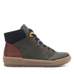 Зимни обувки Rieker N0711-54 Зелен