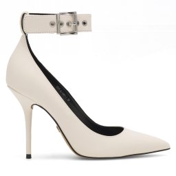 Обувки на ток Nine West SJ1487-2 Бял