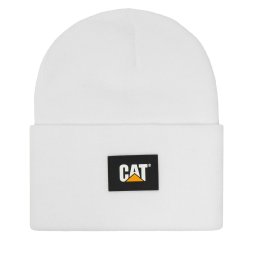 Шапка CAT Footwear Label Cuff 1090026 Бял