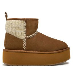Апрески EMU Australia Stinger Knit Flatform W13143 Бежов