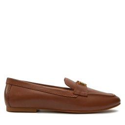 лоуфъри с дебела подметка LAUREN RALPH LAUREN 802946808002 Кафяв