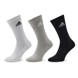 Дълги чорапи adidas Cushioned Crew Socks 3 Pairs IC1311 Сив