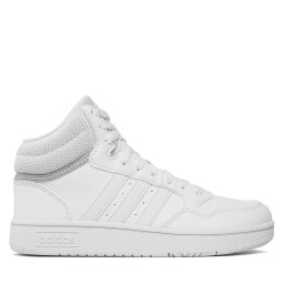 Сникърси adidas Hoops 3.0 Mid K GW0401 Бял