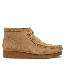 Зимни обувки Clarks WallabeeEvoBt 261747444 Бежов