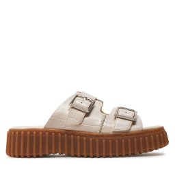 Чехли Clarks Torhill Slide 26176430 Бежов