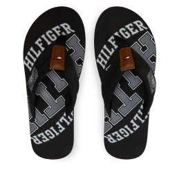 Джапанки Tommy Hilfiger Essential Th Beach Sandal FM0FM01369 Черен