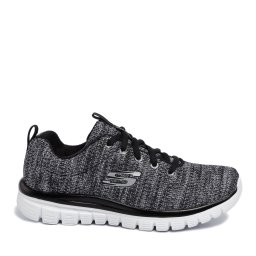 Сникърси Skechers Twisted Fortune 12614/BKW Сив
