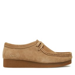 Обувки Clarks WallabeeEvoSh 261747474 Бежов