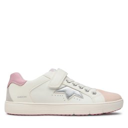 Сникърси Geox J Silenex Girl J35DWA08554C0674 D Бял