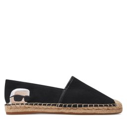 Еспадрили KARL LAGERFELD KL80111N Черен