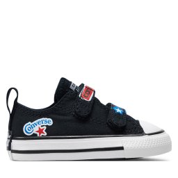 Кецове Converse Chuck Taylor All Star Easy On Sticker Stash A06359C Черен