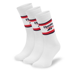 Дълги чорапи Reebok R0369-SS24 (3-pack) Бял