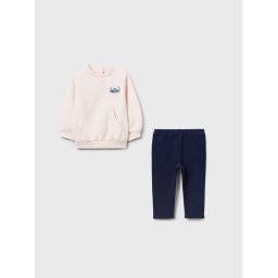 OVS Комплект суитшърт и клин DISNEY 1596958 Цветен Regular Fit
