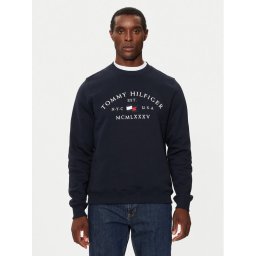 Tommy Hilfiger Суитшърт MW0MW35526 Тъмносин Regular Fit